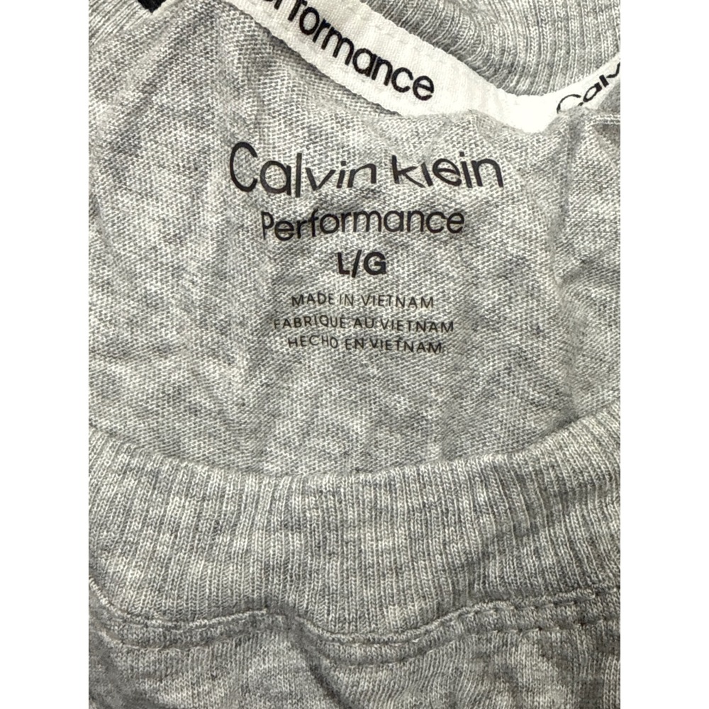 Calvin Klein Performance Womens Muscle Tank Silver Size Large - Picture 4 of 5